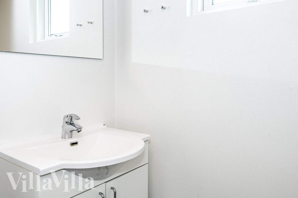 Ett av badrummen i lyxstuga nr 223