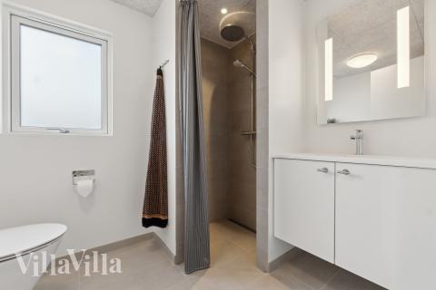 Ett av badrummen i lyxstuga nr 665