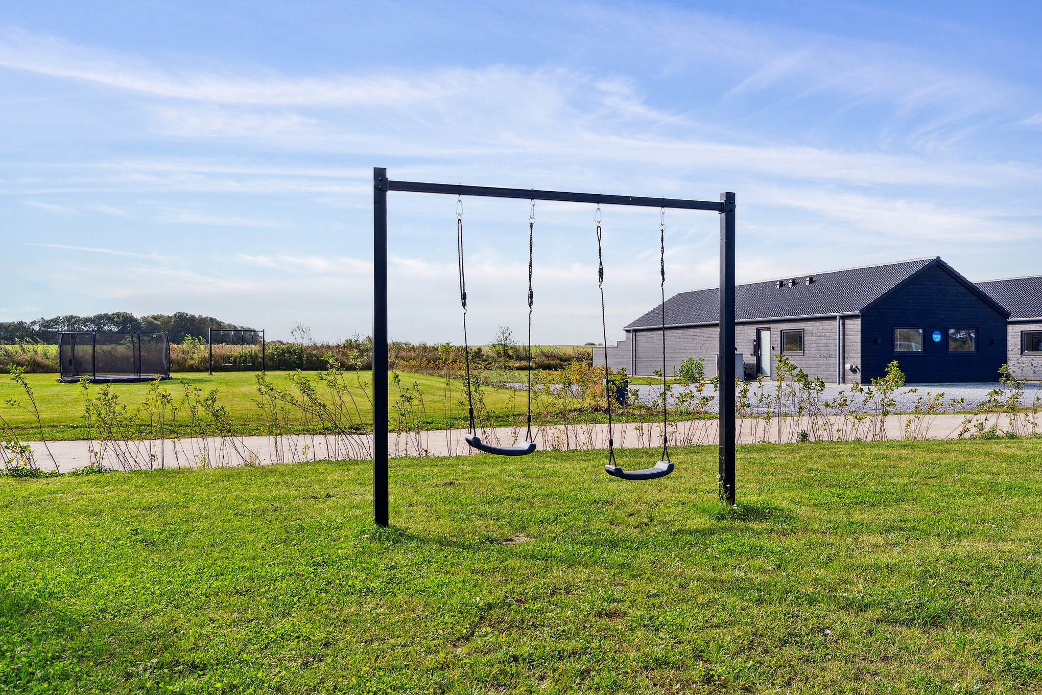 Stort utbud av utomhusaktiviteter vid lyxhus nr 665 i  Fyn och öar.