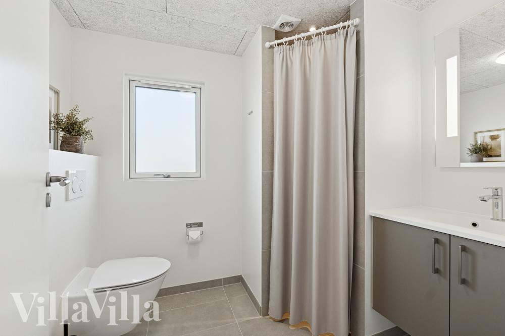 Ett av badrummen i lyxstuga nr 698