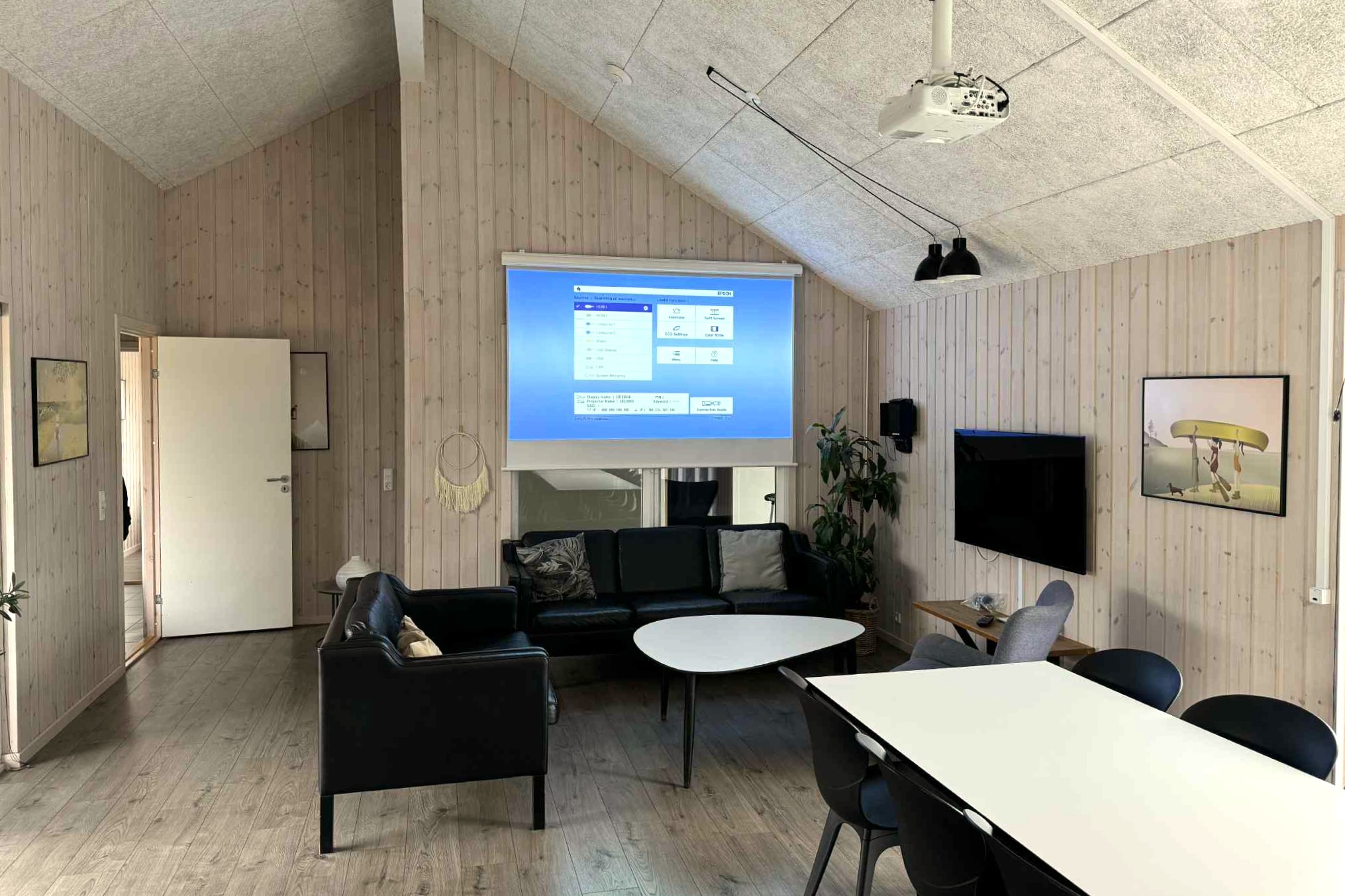 Lyxstuga nr 462 har ett fantastiskt vardagsrum.