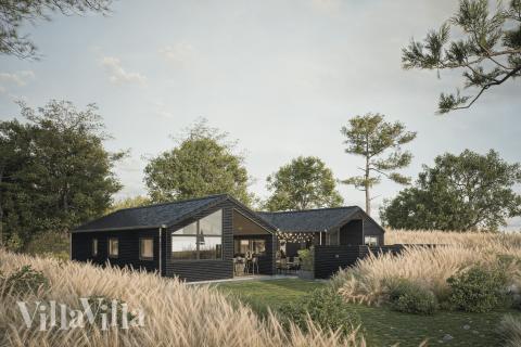 Den behagliga spastugan nr 919 med plats för 12 personer ligger i Fyn och öar