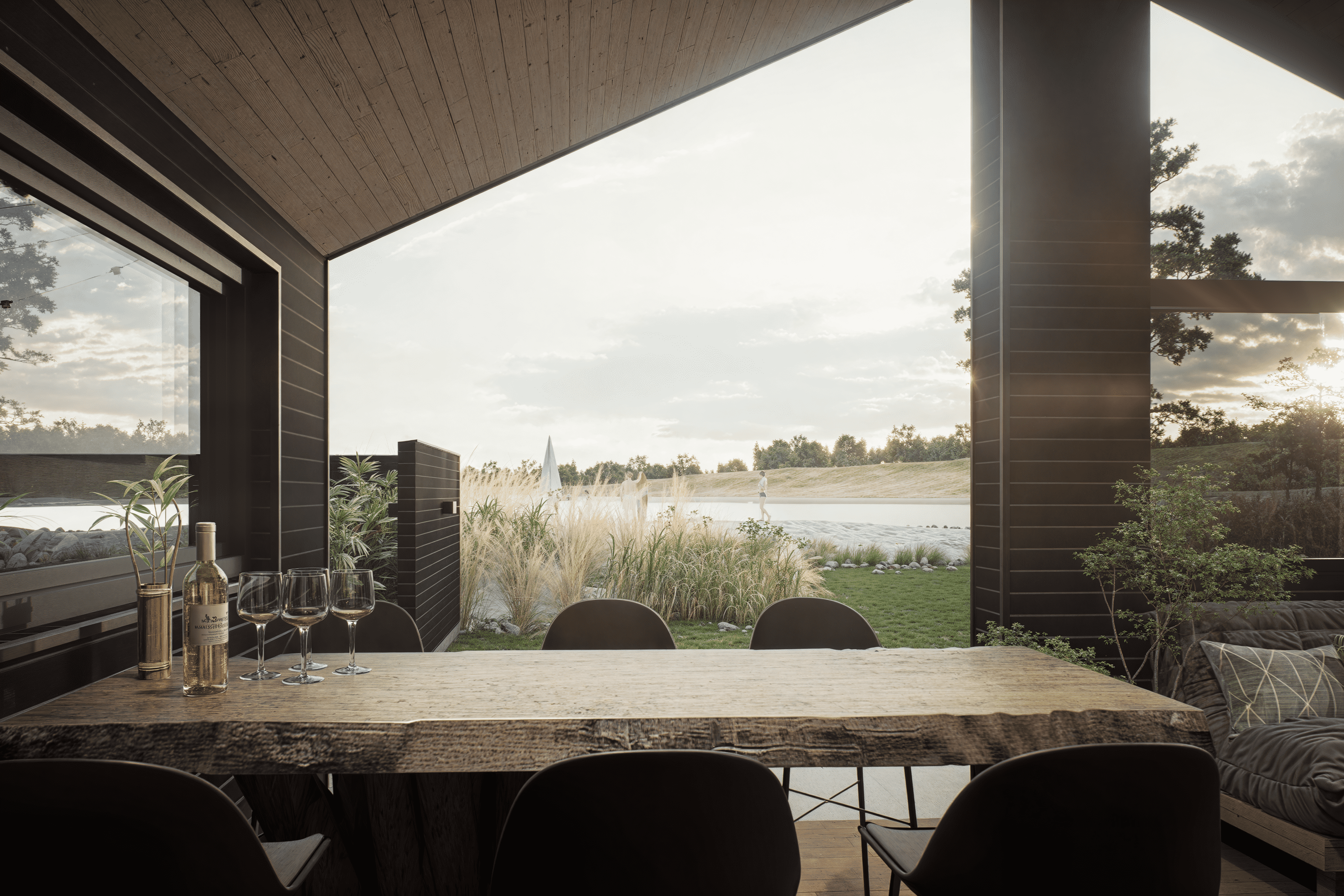 Sommarstuga 919 är utrustad med egen bar