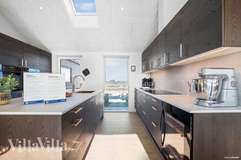 Välinrett kök i lyxstuga nr 901 i Fyn och öar.