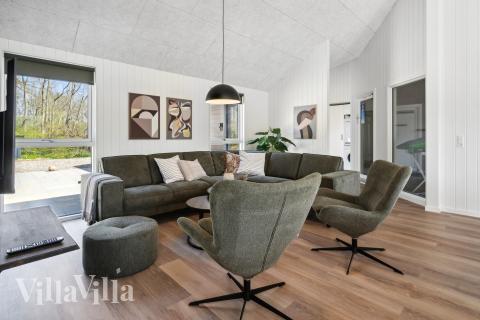 Soffhörnan i lyxstuga 913 i Lolland/Falster/Møn.