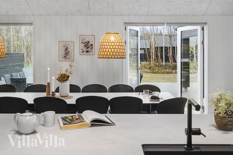 Välinrett kök i lyxstuga nr 905 i Lolland/Falster/Møn.