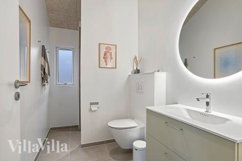 Ett av badrummen i lyxstuga nr 903