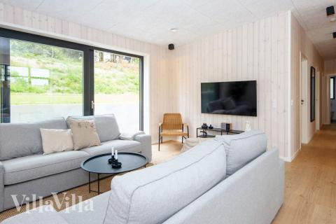 Lyxstuga nr 939 har ett fantastiskt vardagsrum.