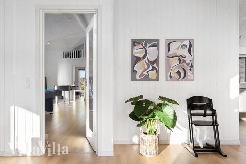 Lyxstuga nr 808 har ett fantastiskt vardagsrum.