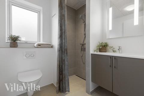 Ett av badrummen i lyxstuga nr 802