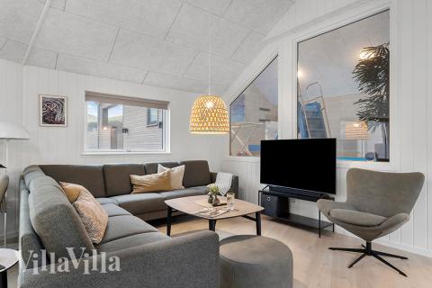 Lyxstuga nr 900 har ett fantastiskt vardagsrum.