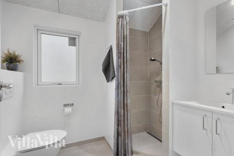 Ett av badrummen i lyxstuga nr 900