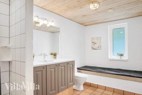 Ett av badrummen i lyxstuga nr 937