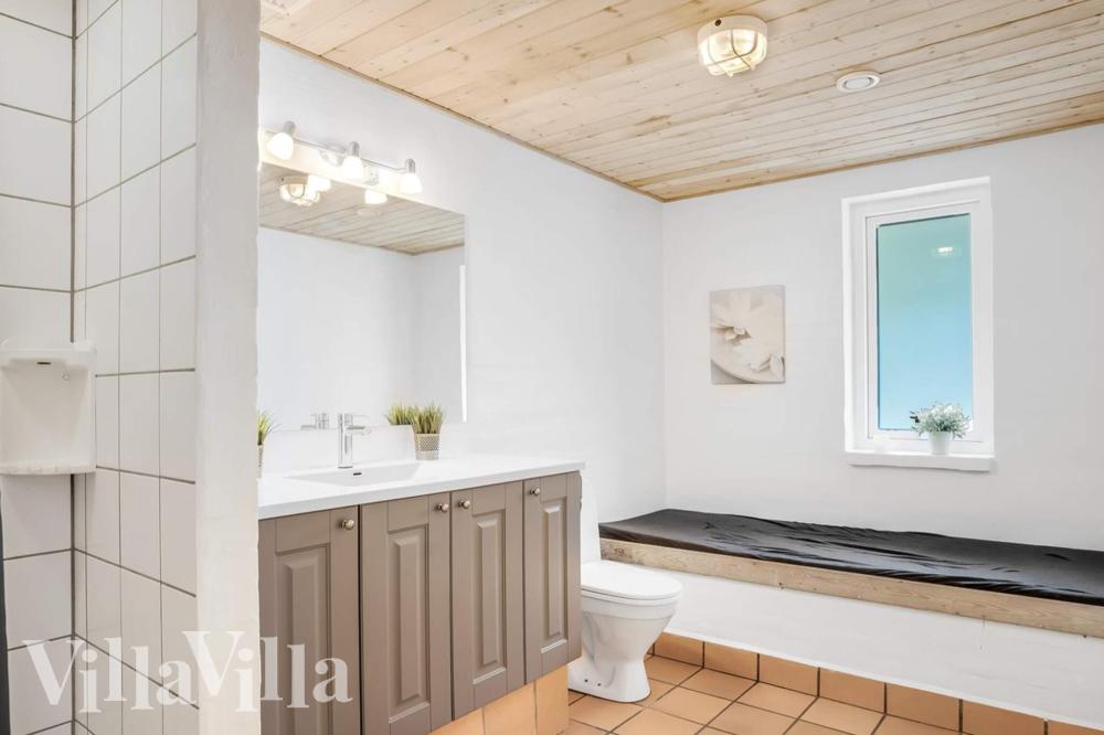 Ett av badrummen i lyxstuga nr 937