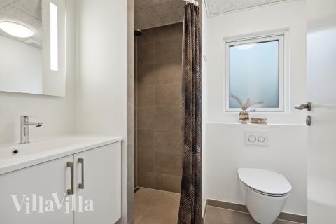 Ett av badrummen i lyxstuga nr 916