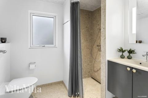 Ett av badrummen i lyxstuga nr 910