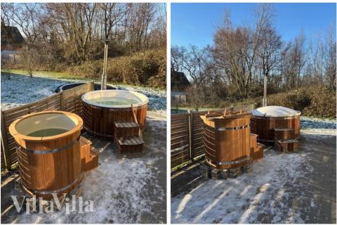 Lyxstuga nr 255 erbjuder bland annat ett härligt spabad