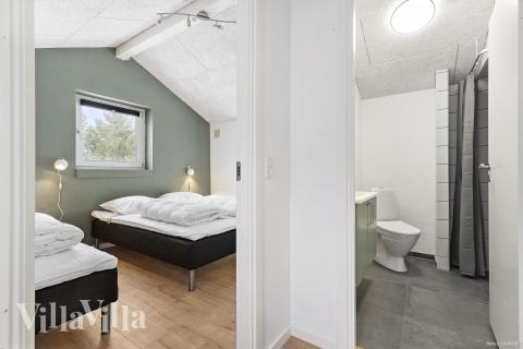 Sovrum i lyxstuga nr 926 i Østjylland