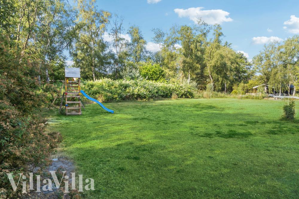 Stort utbud av utomhusaktiviteter vid lyxhus nr 159 i  Lolland/Falster/Møn.
