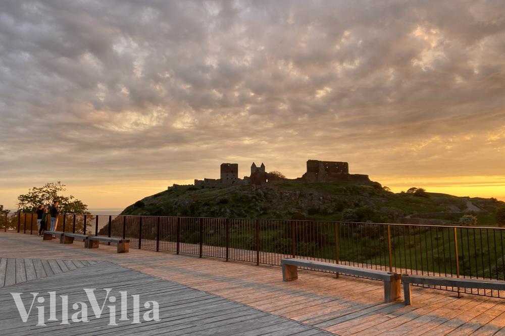 Området kring Bornholm där lyxhus nr 927 ligger.