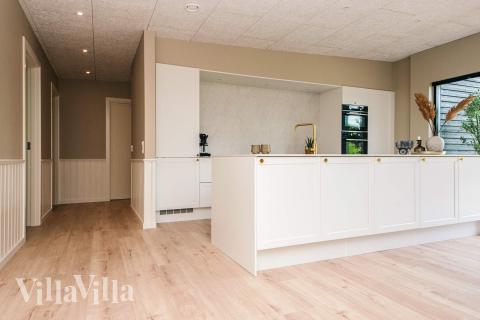 Köket i lyxstuga nr 941 är generöst inrett.