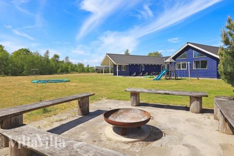 Stort utbud av utomhusaktiviteter vid lyxhus nr 314 i  Lolland/Falster/Møn.