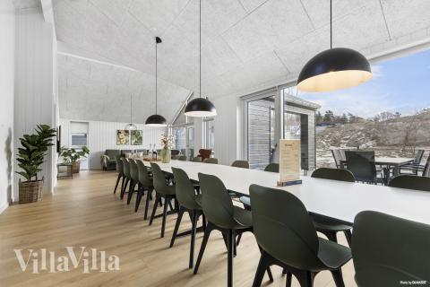 Lyxstuga nr 810 har ett fantastiskt vardagsrum.