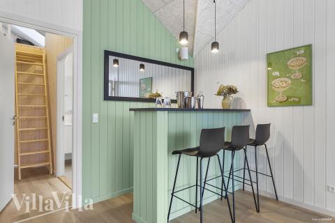 Sommarstuga 814 är utrustad med egen bar