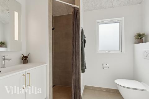 Ett av badrummen i lyxstuga nr 930