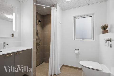 Ett av badrummen i lyxstuga nr 774