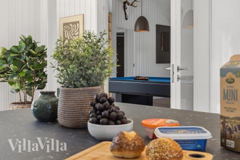 Välinrett kök i lyxstuga nr 777 i Tyskland.