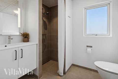 Ett av badrummen i lyxstuga nr 777