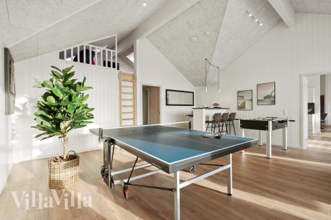 Lyxstuga 782 för 24 personer har ett stort aktivitetsrum med bl.a. biljard och dart