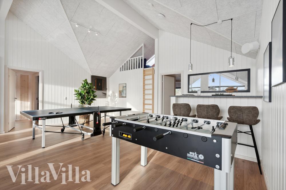 Tävla i sommarhusets aktivitetsrum när ni besöker lyxhus nr 782 i Tyskland.