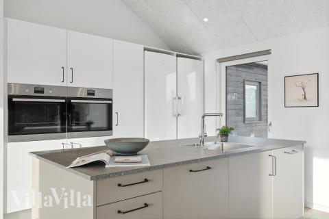 Köket i lyxstuga nr 782 är generöst inrett.