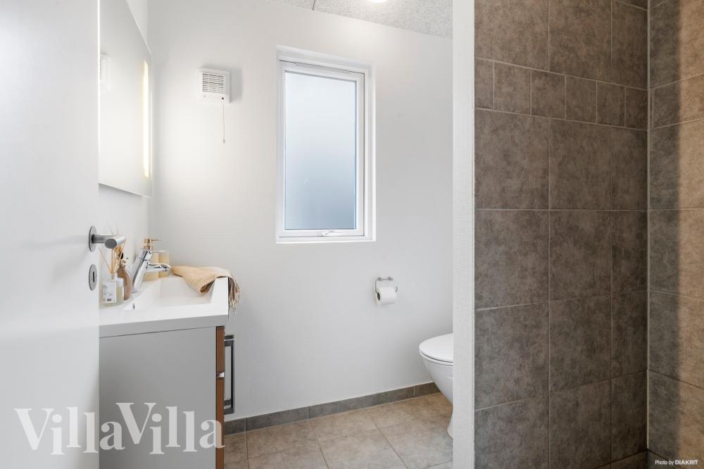 Ett av badrummen i lyxstuga nr 322