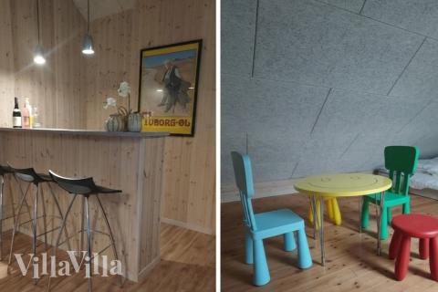 Sommarstuga 330 är utrustad med egen bar