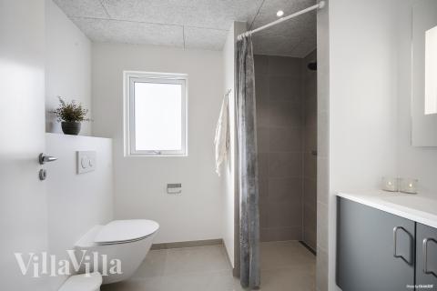 Ett av badrummen i lyxstuga nr 907