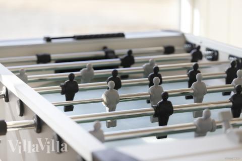 Tävla i sommarhusets aktivitetsrum när ni besöker lyxhus nr 907 i Fyn och öar.