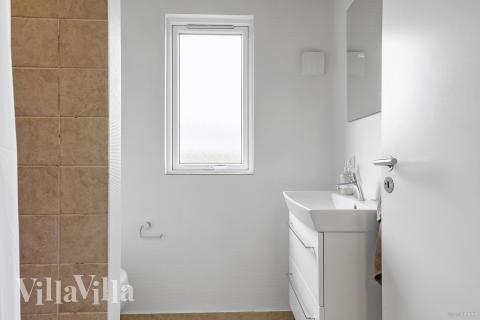 Ett av badrummen i lyxstuga nr 286