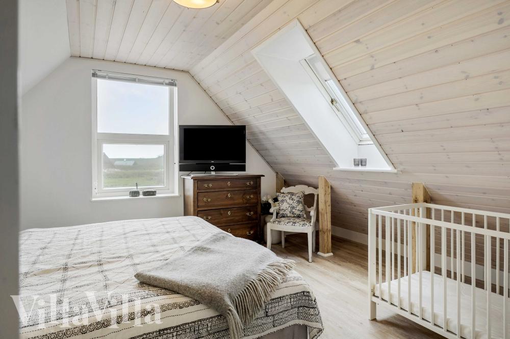 Sovrum i lyxstuga nr 953 i Vestjylland