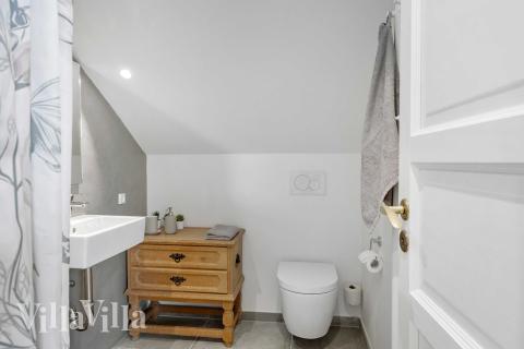 Ett av badrummen i lyxstuga nr 953