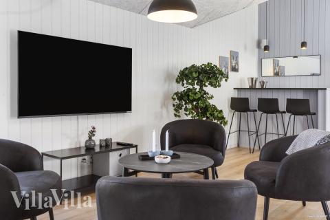 Sommarstuga 824 är utrustad med egen bar