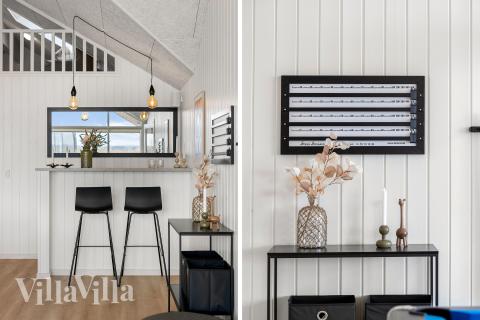 Aktivitetsrum i lyxstuga nr 917 med 8 sovrum och plats för 20 personer.