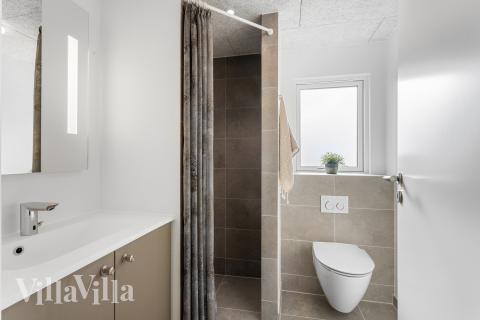 Ett av badrummen i lyxstuga nr 917