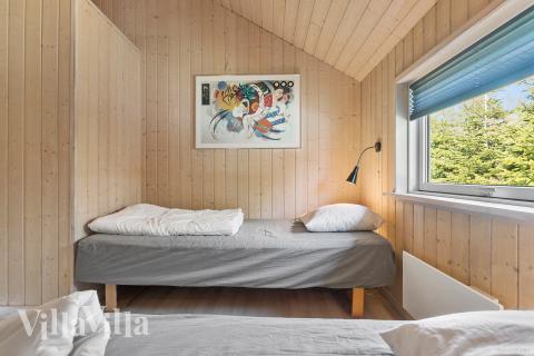 Det finns 12 sovplatser i lyxstuga nr 956