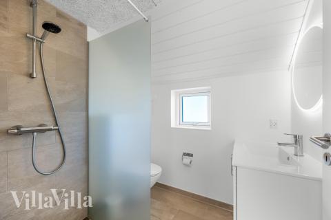 Ett av badrummen i lyxstuga nr 332