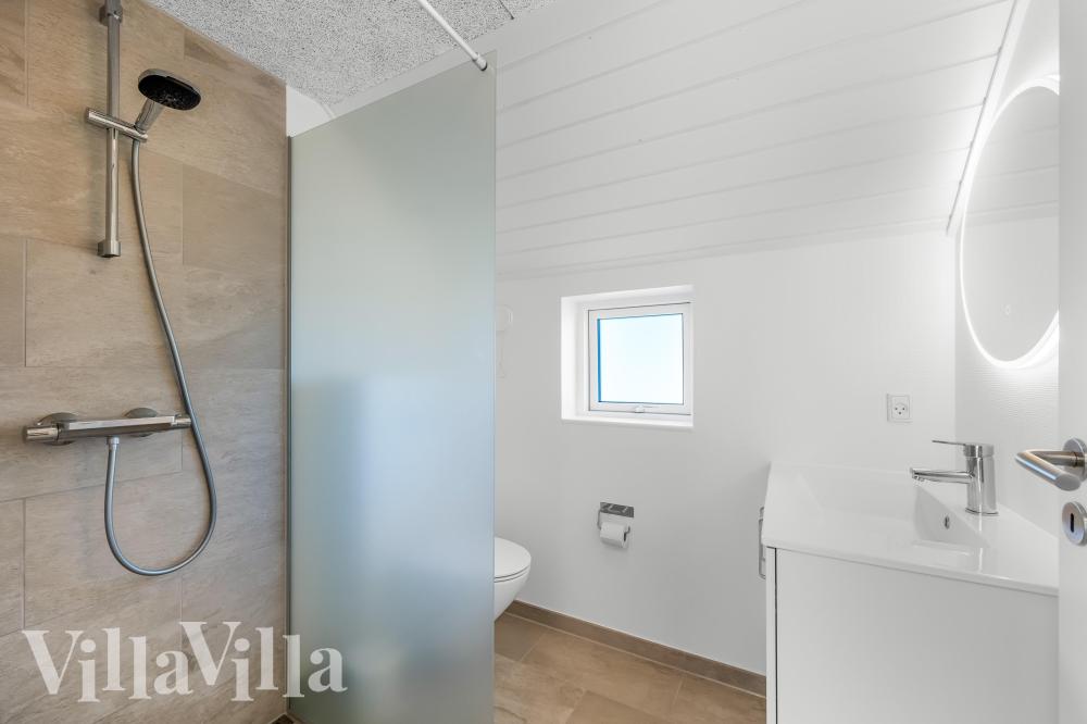 Ett av badrummen i lyxstuga nr 332