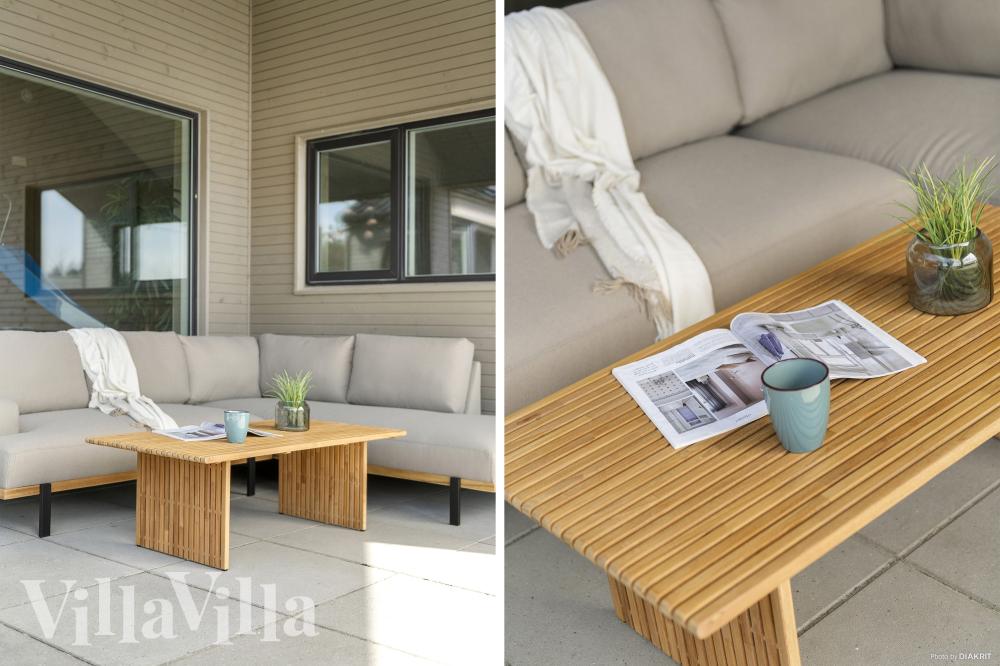 Njut av en grillkväll på terrassen i lyxstuga nr 560 i Vestjylland