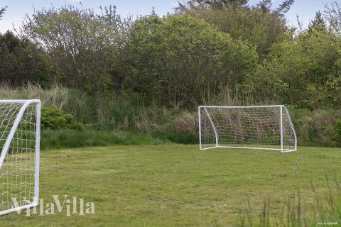 Stort utbud av utomhusaktiviteter vid lyxhus nr 557 i  Vestjylland.